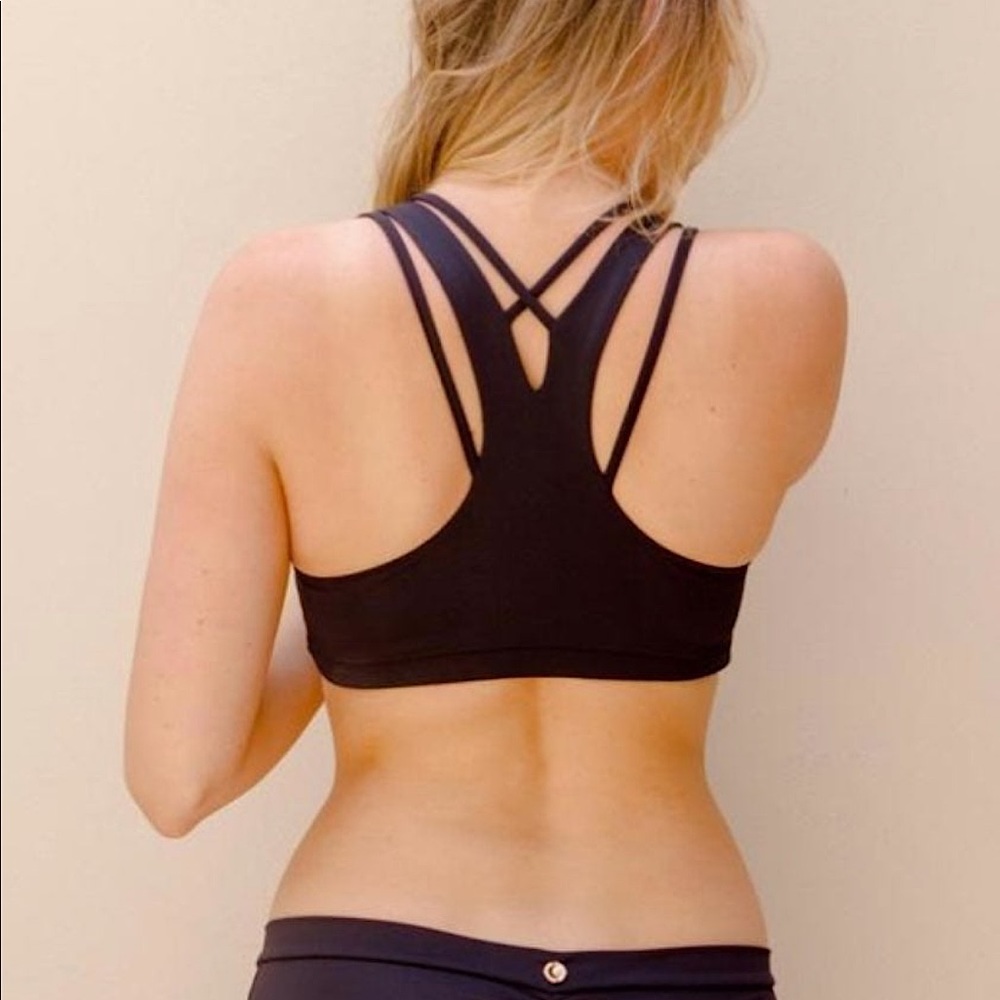Luna Lunalae Pole Dance Wear Strappy Bra Top
